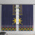 Philippines Merry Christmas Window Curtain Maligayang Pasko with Parol and Xmas Pattern Barong Style - Wonder Print Shop