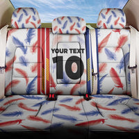 Custom Philippines Champions Football Jersey Back Car Seat Cover - Wonder Print Shop