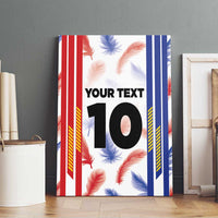 Custom Philippines Champions Football Jersey Canvas Wall Art - Wonder Print Shop