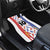 Custom Philippines Champions Football Jersey Car Mats - Wonder Print Shop