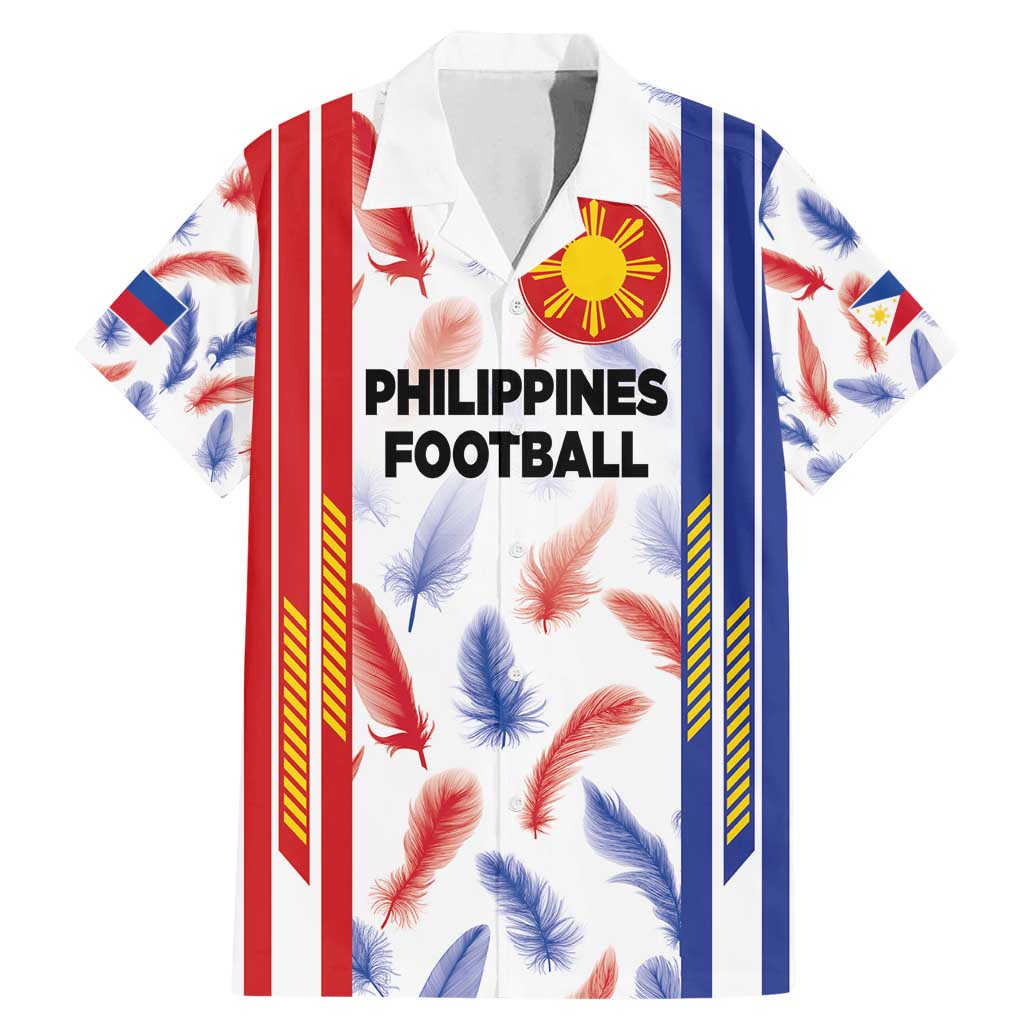 Custom Philippines Champions Football Jersey Family Matching Mermaid Dress and Hawaiian Shirt - Wonder Print Shop