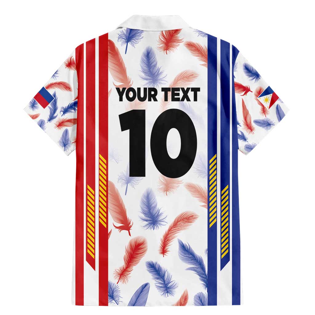 Custom Philippines Champions Football Jersey Family Matching Mermaid Dress and Hawaiian Shirt - Wonder Print Shop