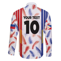 Custom Philippines Champions Football Jersey Family Matching Mermaid Dress and Hawaiian Shirt - Wonder Print Shop