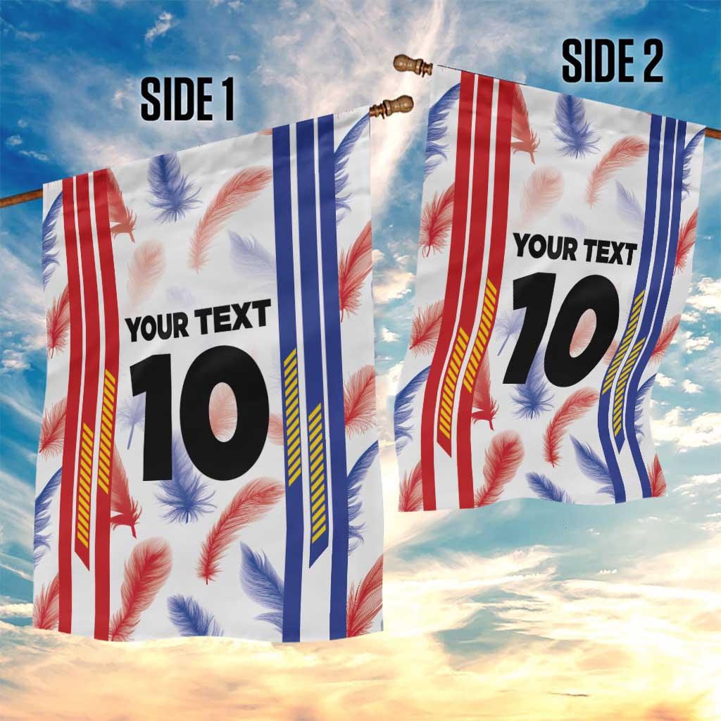 Custom Philippines Champions Football Jersey Garden Flag - Wonder Print Shop