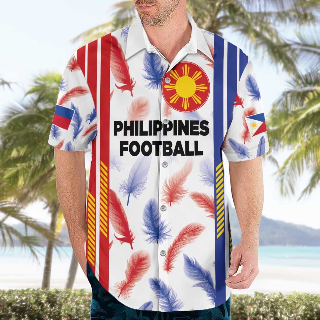 Custom Philippines Champions Football Jersey Hawaiian Shirt - Wonder Print Shop