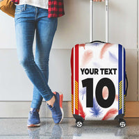 Custom Philippines Champions Football Jersey Luggage Cover - Wonder Print Shop