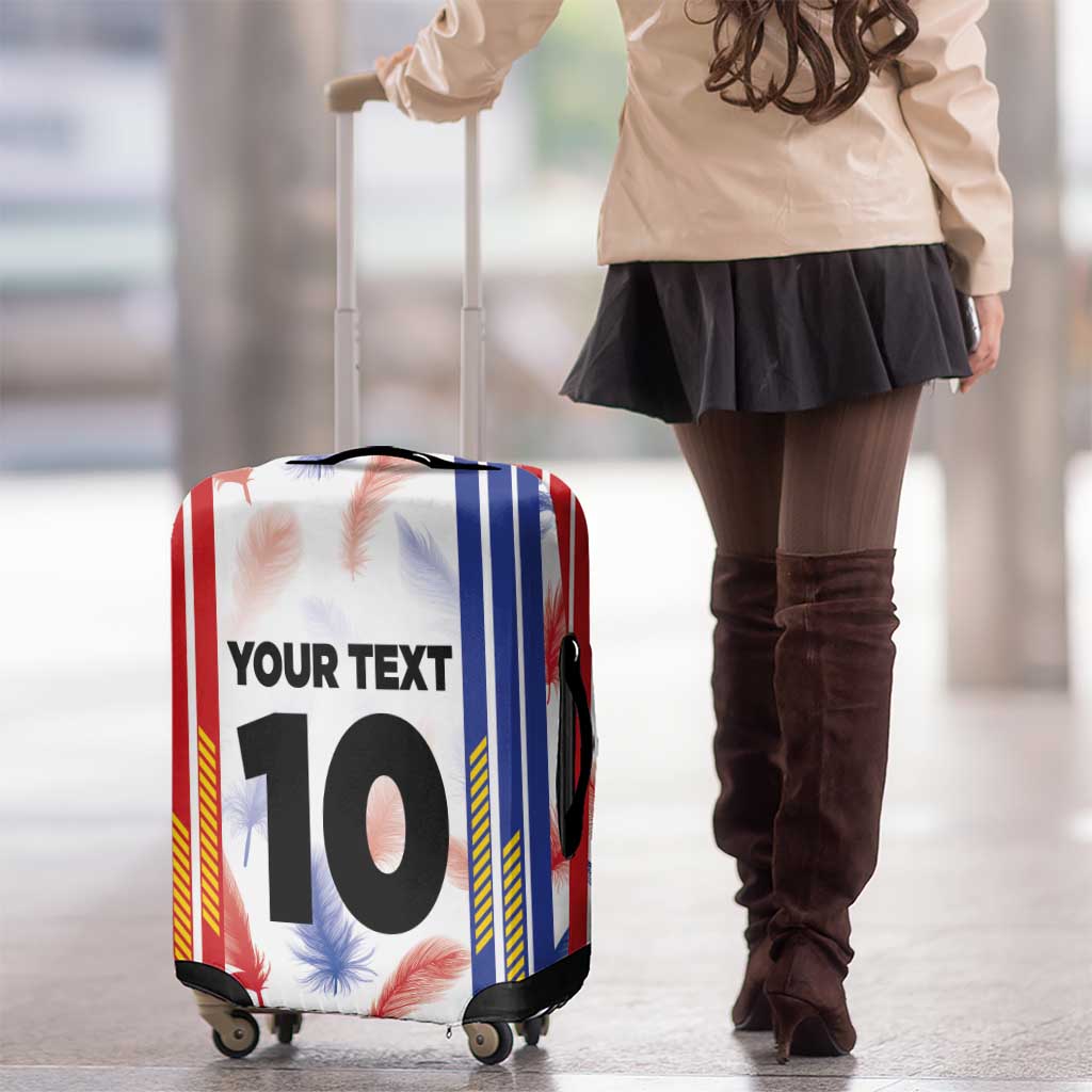 Custom Philippines Champions Football Jersey Luggage Cover - Wonder Print Shop