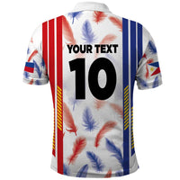 Custom Philippines Champions Football Jersey Polo Shirt - Wonder Print Shop