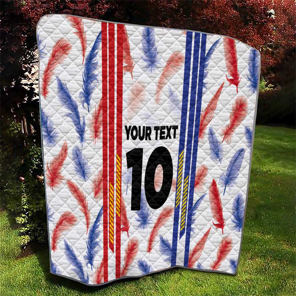 Custom Philippines Champions Football Jersey Quilt - Wonder Print Shop