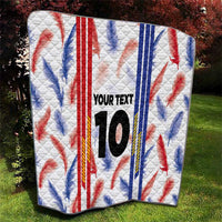 Custom Philippines Champions Football Jersey Quilt - Wonder Print Shop