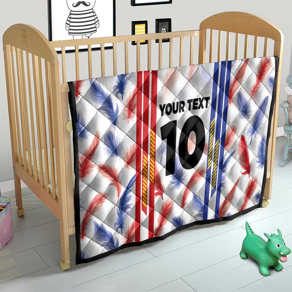 Custom Philippines Champions Football Jersey Quilt - Wonder Print Shop