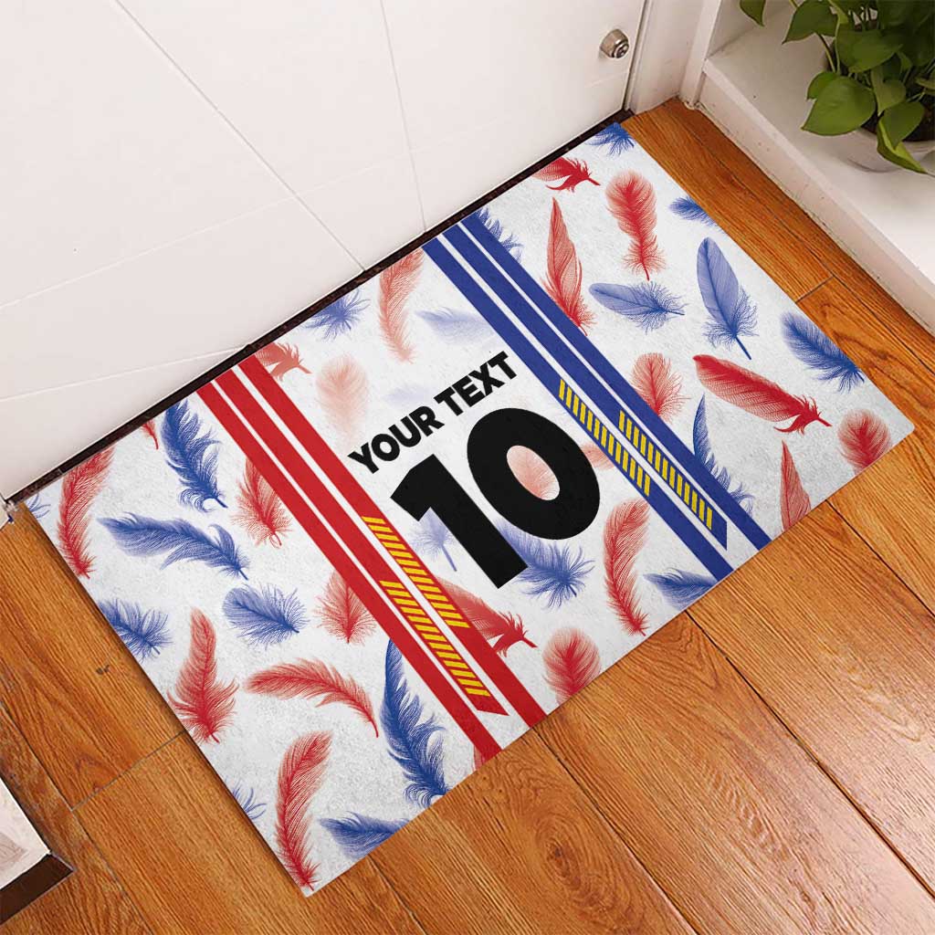 Custom Philippines Champions Football Jersey Rubber Doormat - Wonder Print Shop