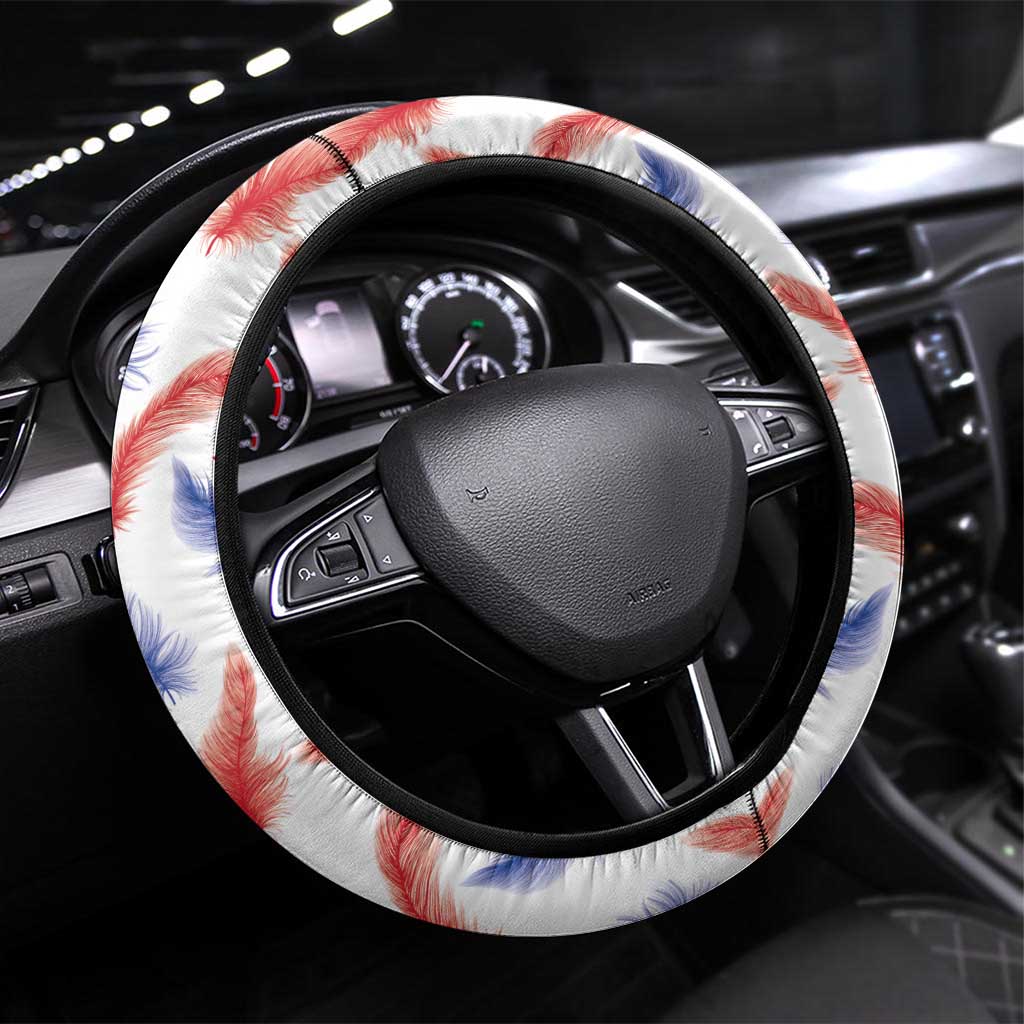 Philippines Champions Football Jersey Steering Wheel Cover - Wonder Print Shop
