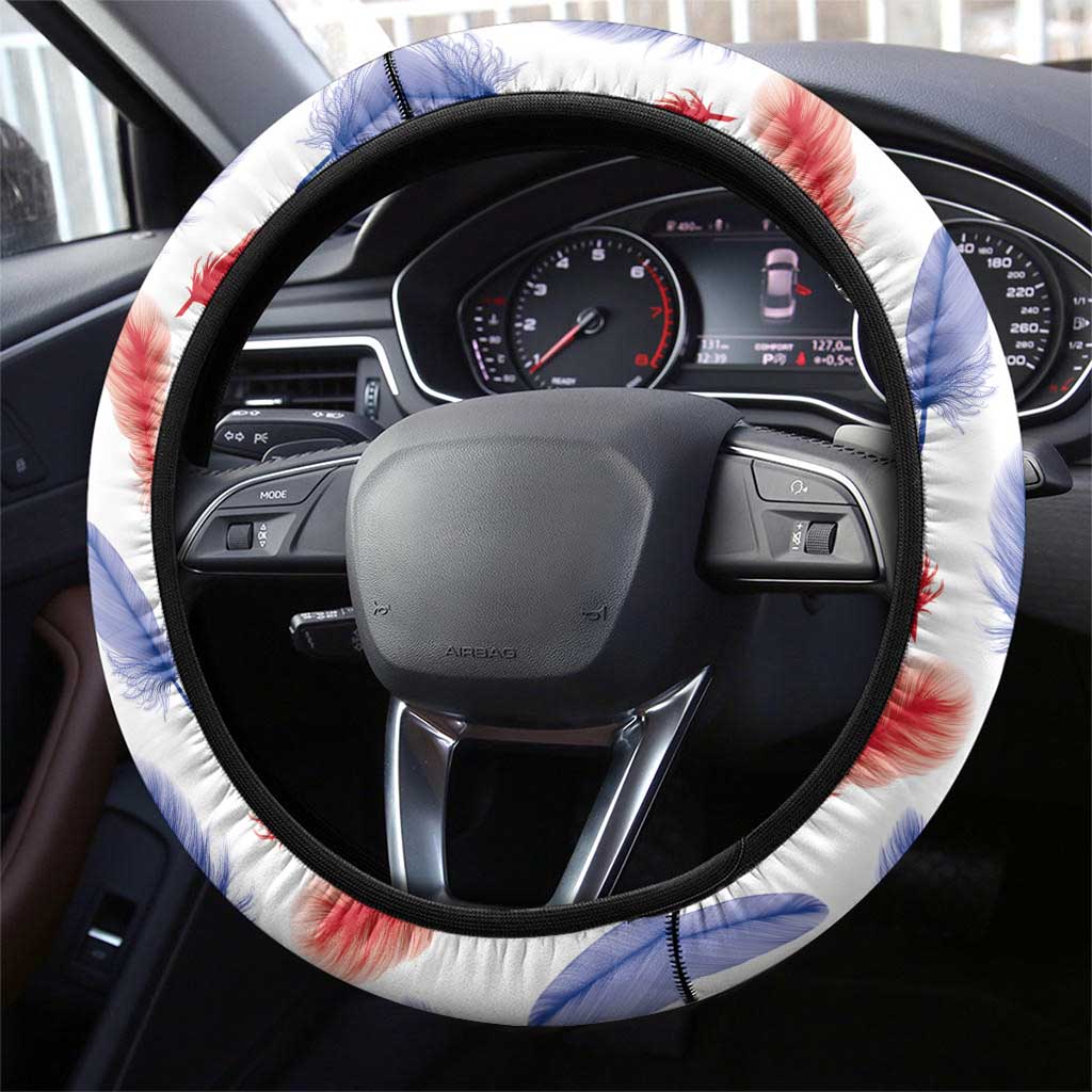 Philippines Champions Football Jersey Steering Wheel Cover - Wonder Print Shop