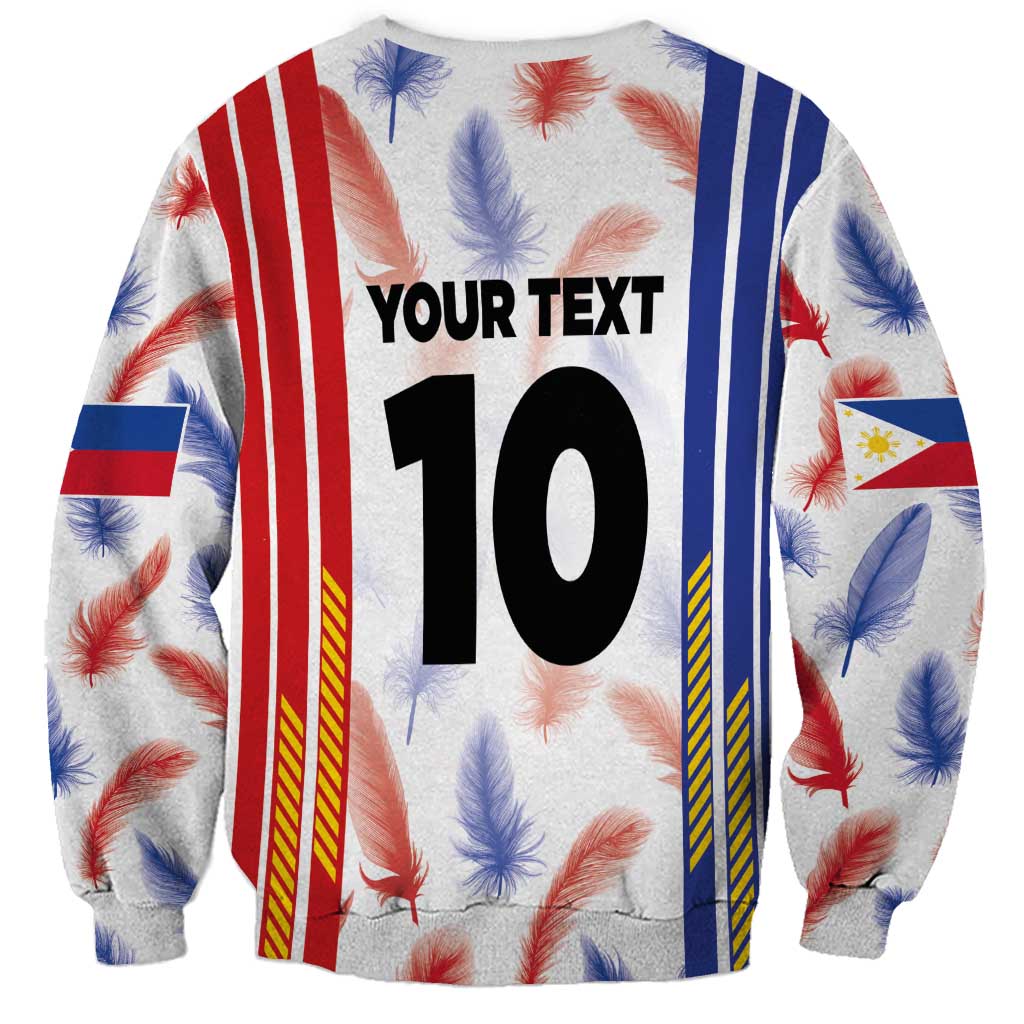 Custom Philippines Champions Football Jersey Sweatshirt - Wonder Print Shop