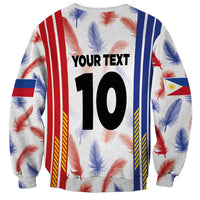 Custom Philippines Champions Football Jersey Sweatshirt - Wonder Print Shop