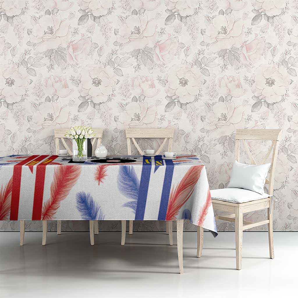 Custom Philippines Champions Football Jersey Tablecloth - Wonder Print Shop