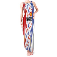 Custom Philippines Champions Football Jersey Tank Maxi Dress - Wonder Print Shop