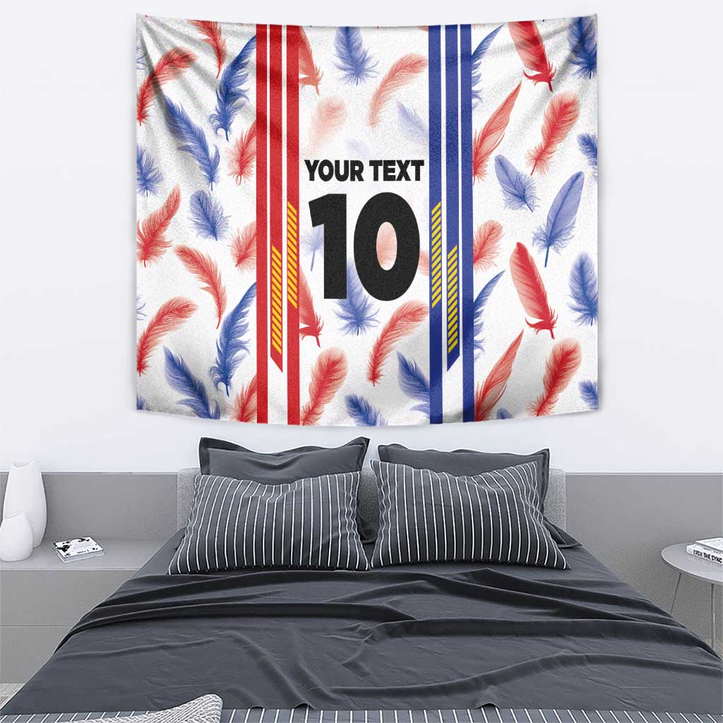 Custom Philippines Champions Football Jersey Tapestry - Wonder Print Shop