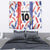 Custom Philippines Champions Football Jersey Tapestry - Wonder Print Shop