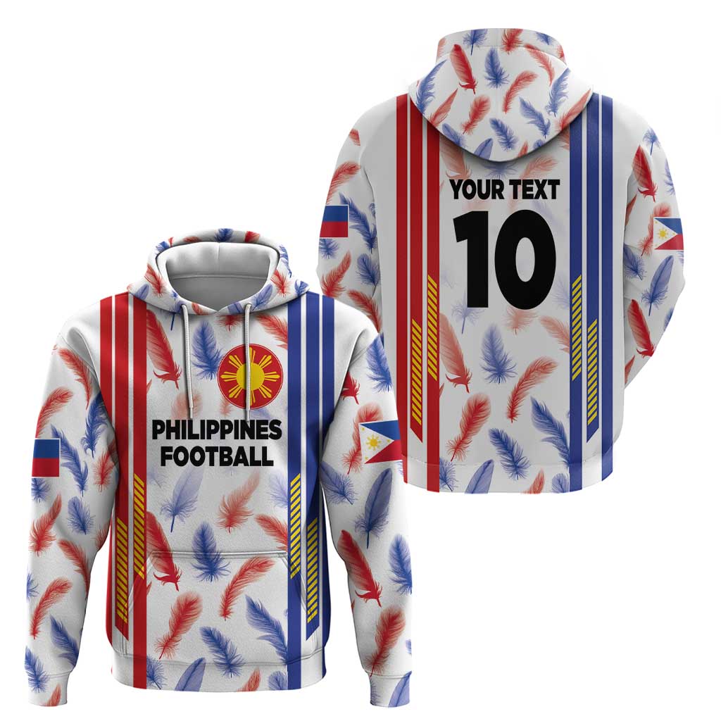 Custom Philippines Champions Football Jersey Zip Hoodie - Wonder Print Shop