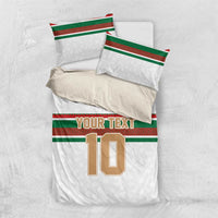 Custom Morocco Football Bedding Set The Roar of Atlas Lions - Wonder Print Shop
