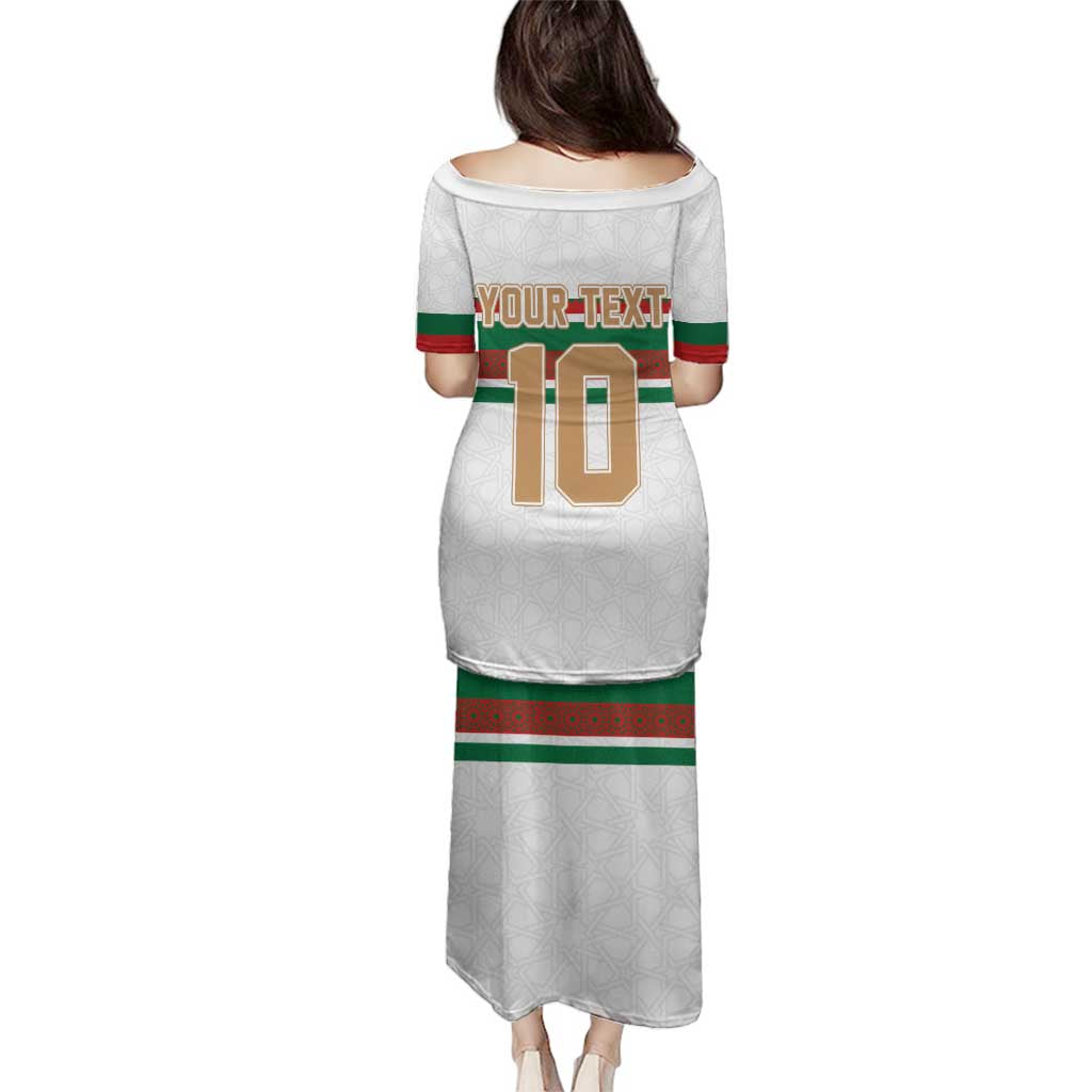 Custom Morocco Football Family Matching Puletasi and Hawaiian Shirt The Roar of Atlas Lions - Wonder Print Shop