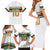 Custom Morocco Football Family Matching Short Sleeve Bodycon Dress and Hawaiian Shirt The Roar of Atlas Lions - Wonder Print Shop