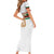 Custom Morocco Football Family Matching Short Sleeve Bodycon Dress and Hawaiian Shirt The Roar of Atlas Lions - Wonder Print Shop