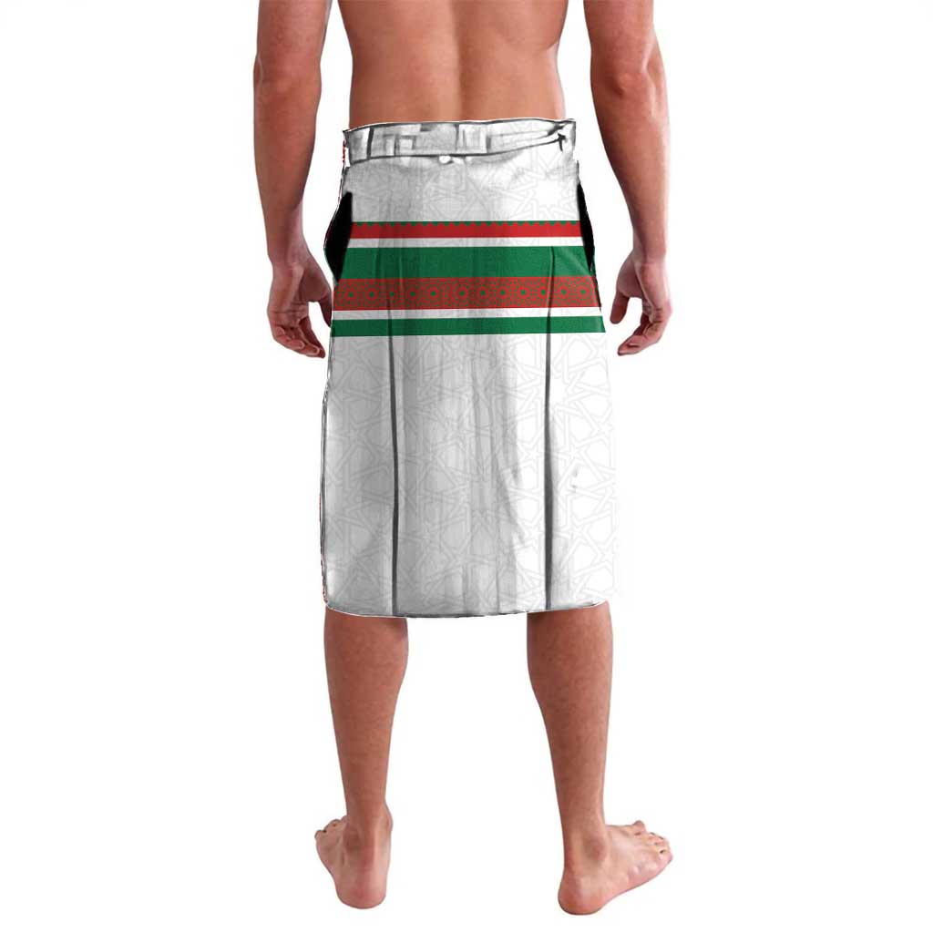 Custom Morocco Football Lavalava The Roar of Atlas Lions - Wonder Print Shop