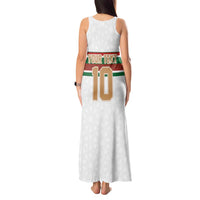 Custom Morocco Football Tank Maxi Dress The Roar of Atlas Lions - Wonder Print Shop