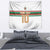 Custom Morocco Football Tapestry The Roar of Atlas Lions - Wonder Print Shop