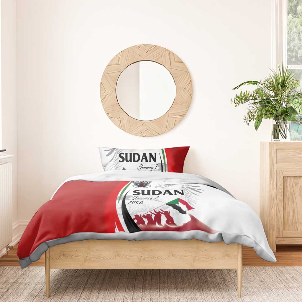 Sudan Independence Day Bedding Set Victory is Ours - Soldiers of the Homeland - Wonder Print Shop