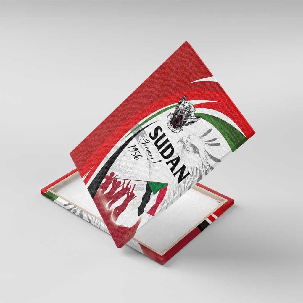 Sudan Independence Day Canvas Wall Art Victory is Ours - Soldiers of the Homeland - Wonder Print Shop