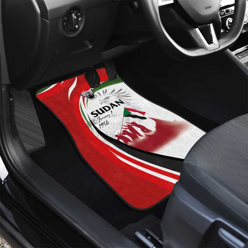 Sudan Independence Day Car Mats Victory is Ours - Soldiers of the Homeland - Wonder Print Shop