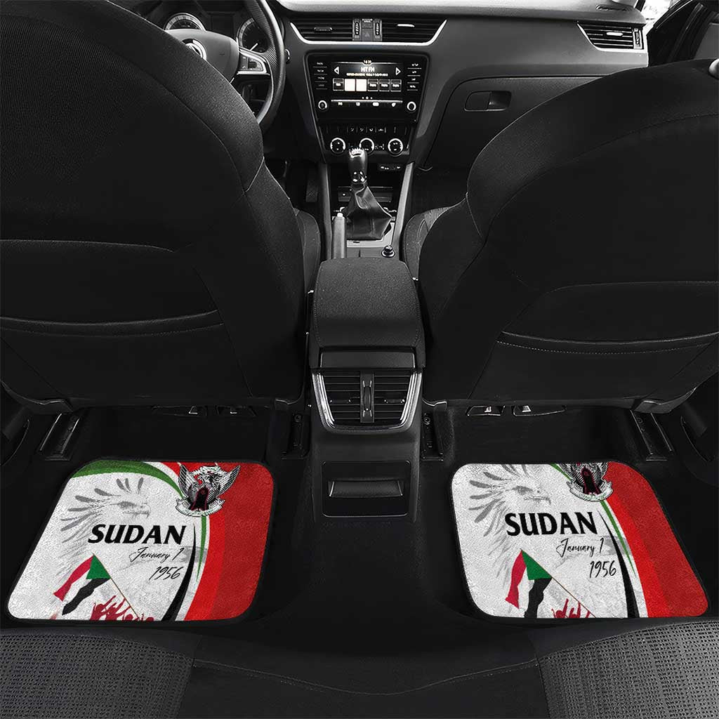Sudan Independence Day Car Mats Victory is Ours - Soldiers of the Homeland - Wonder Print Shop