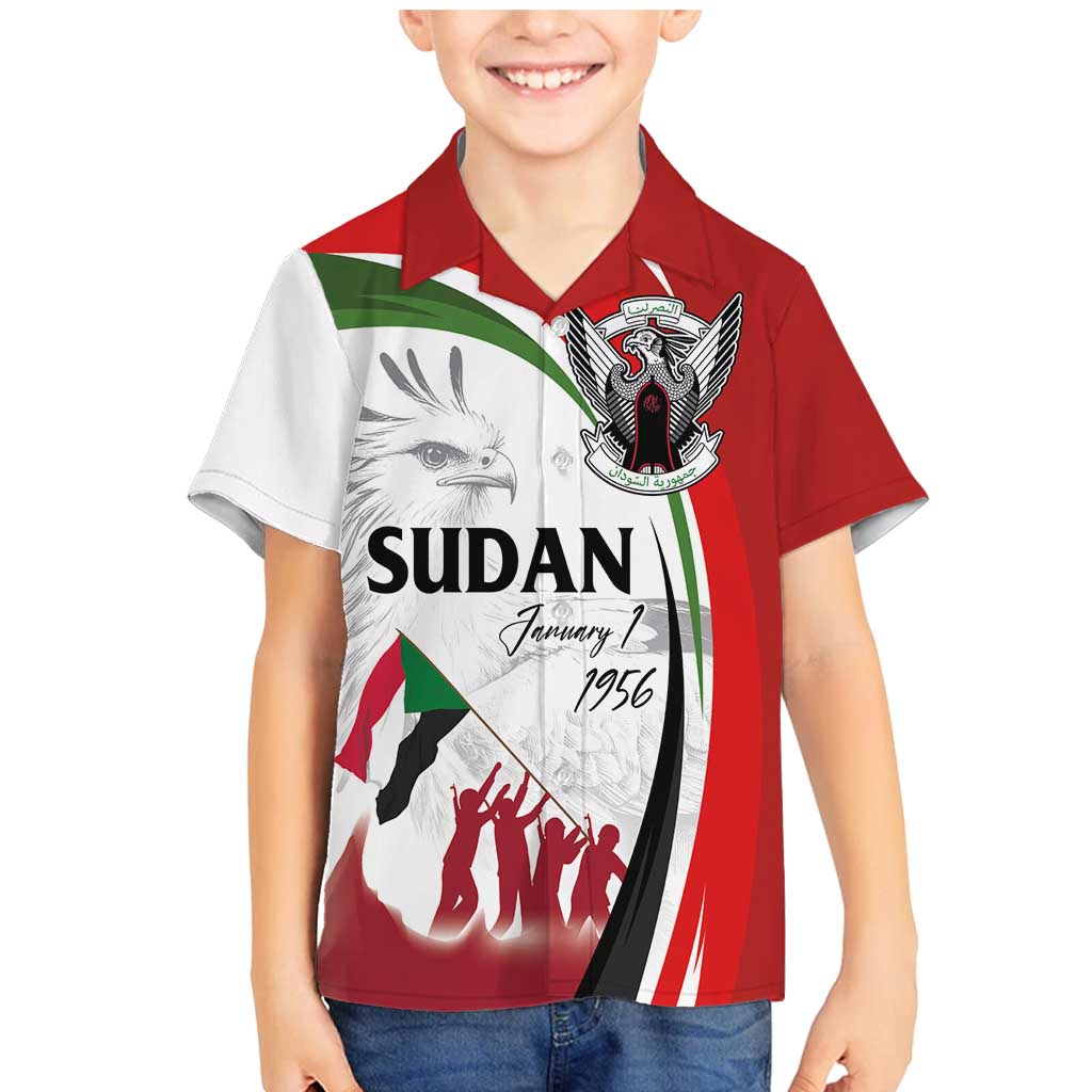 Sudan Independence Day Family Matching Mermaid Dress and Hawaiian Shirt Victory is Ours - Soldiers of the Homeland - Wonder Print Shop