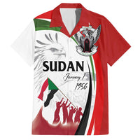 Sudan Independence Day Family Matching Off Shoulder Maxi Dress and Hawaiian Shirt Victory is Ours - Soldiers of the Homeland - Wonder Print Shop