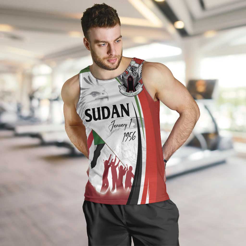 Sudan Independence Day Men Tank Top Victory is Ours - Soldiers of the Homeland - Wonder Print Shop