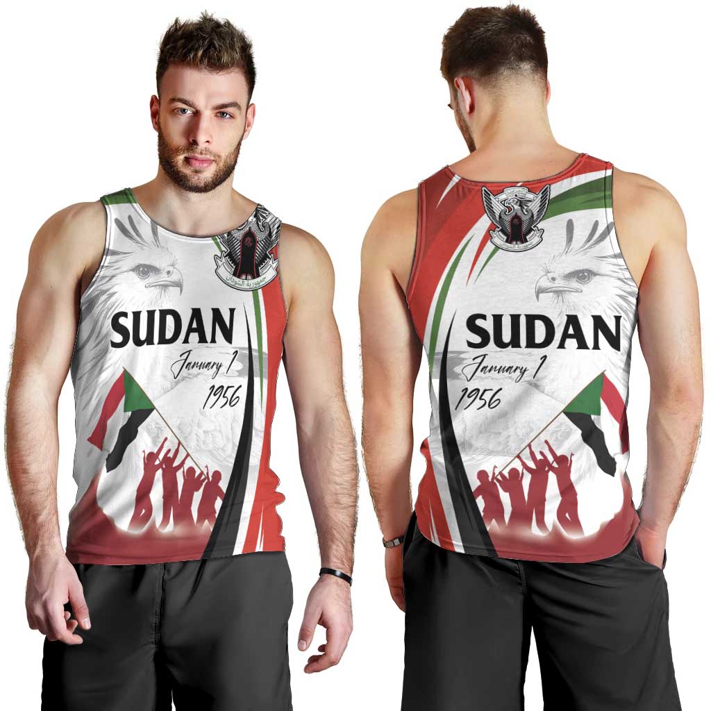 Sudan Independence Day Men Tank Top Victory is Ours - Soldiers of the Homeland - Wonder Print Shop