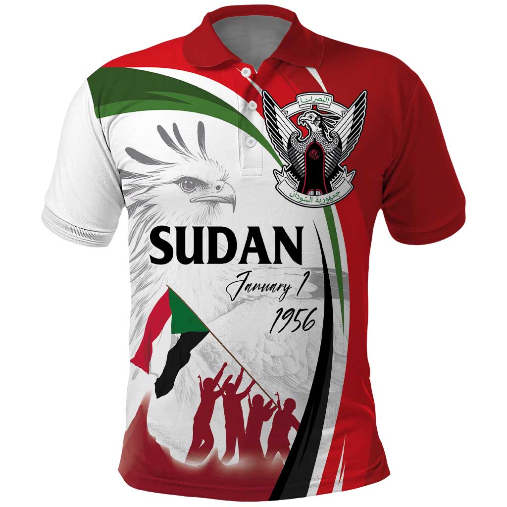 Sudan Independence Day Polo Shirt Victory is Ours - Soldiers of the Homeland - Wonder Print Shop
