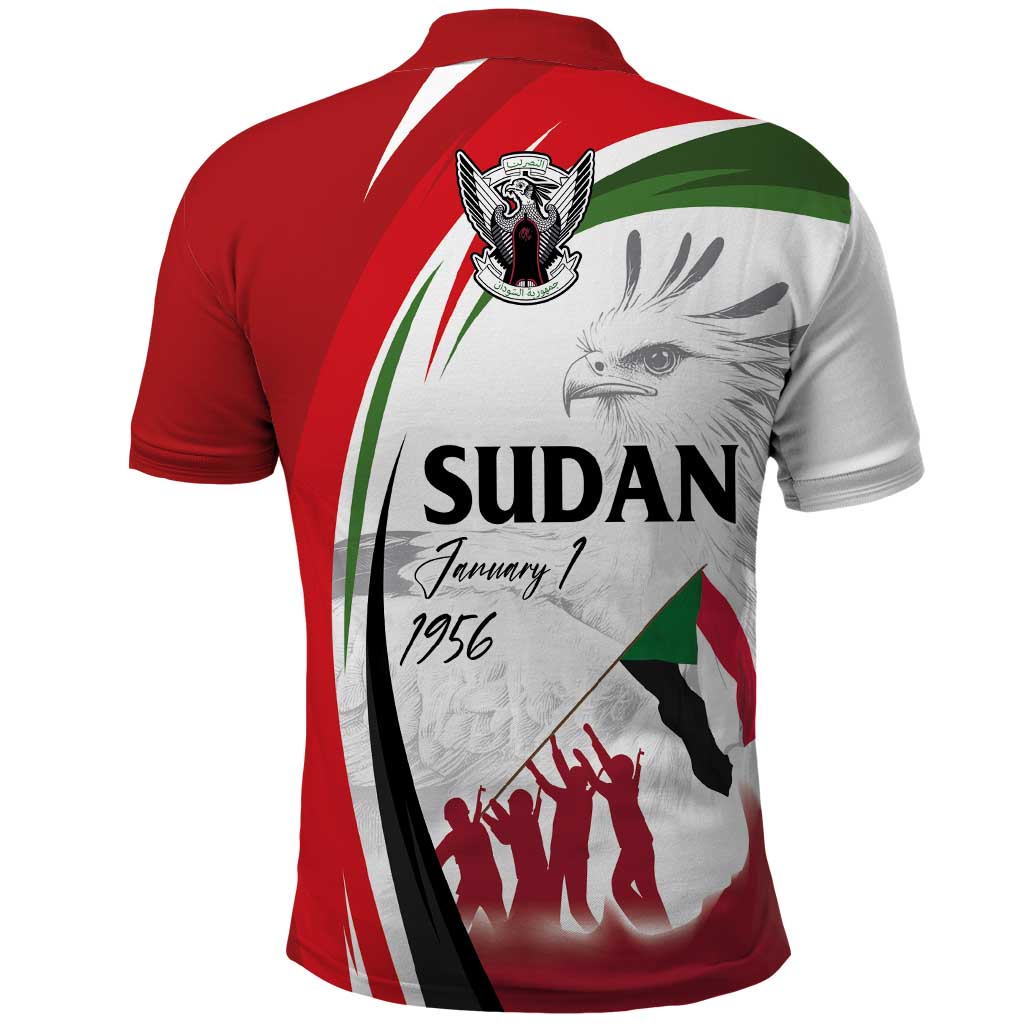 Sudan Independence Day Polo Shirt Victory is Ours - Soldiers of the Homeland - Wonder Print Shop