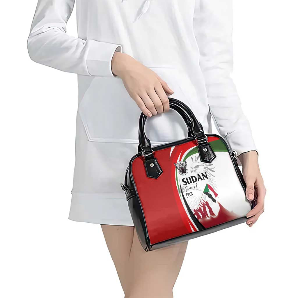 Sudan Independence Day Shoulder Handbag Victory is Ours - Soldiers of the Homeland