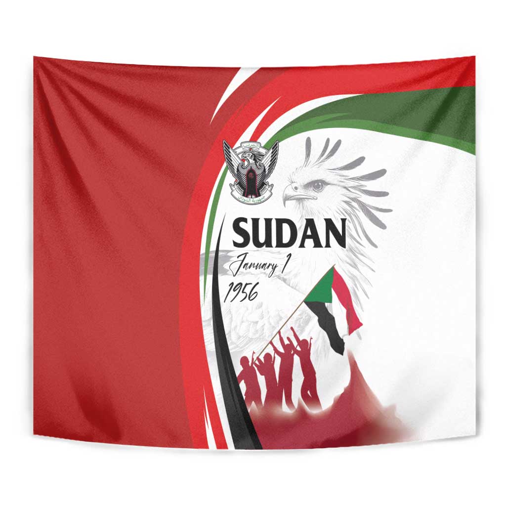 Sudan Independence Day Tapestry Victory is Ours - Soldiers of the Homeland - Wonder Print Shop