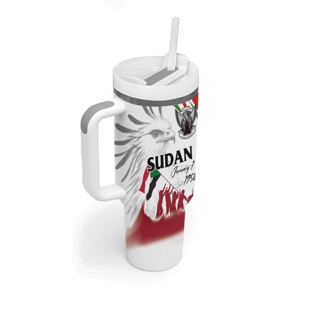 Sudan Independence Day Tumbler With Handle Victory is ours - Soldiers of the Homeland - Wonder Print Shop