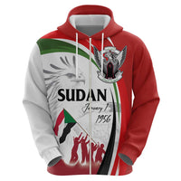 Sudan Independence Day Zip Hoodie Victory is Ours - Soldiers of the Homeland - Wonder Print Shop