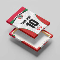 Custom Sudan Football Canvas Wall Art Falcons of Jediane - Wings of Victory - Wonder Print Shop