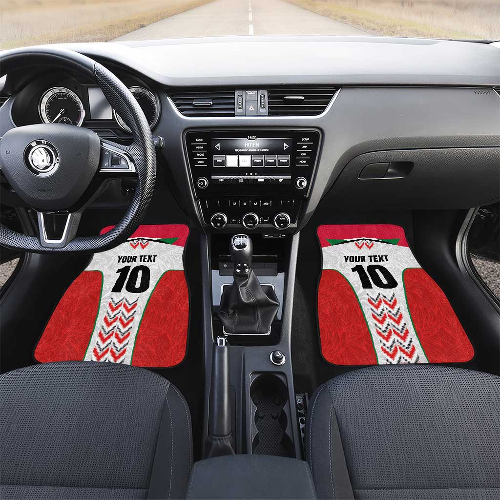 Custom Sudan Football Car Mats Falcons of Jediane - Wings of Victory - Wonder Print Shop