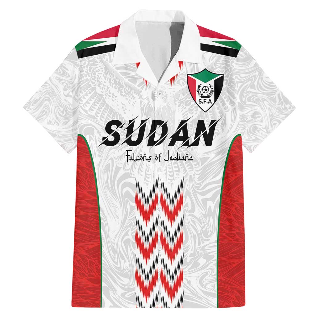 Custom Sudan Football Family Matching Mermaid Dress and Hawaiian Shirt Falcons of Jediane - Wings of Victory - Wonder Print Shop