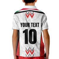 Custom Sudan Football Kid Polo Shirt Falcons of Jediane - Wings of Victory - Wonder Print Shop